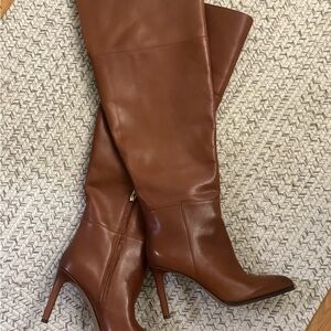 Vince Camuto Tan Over the Knee Boots